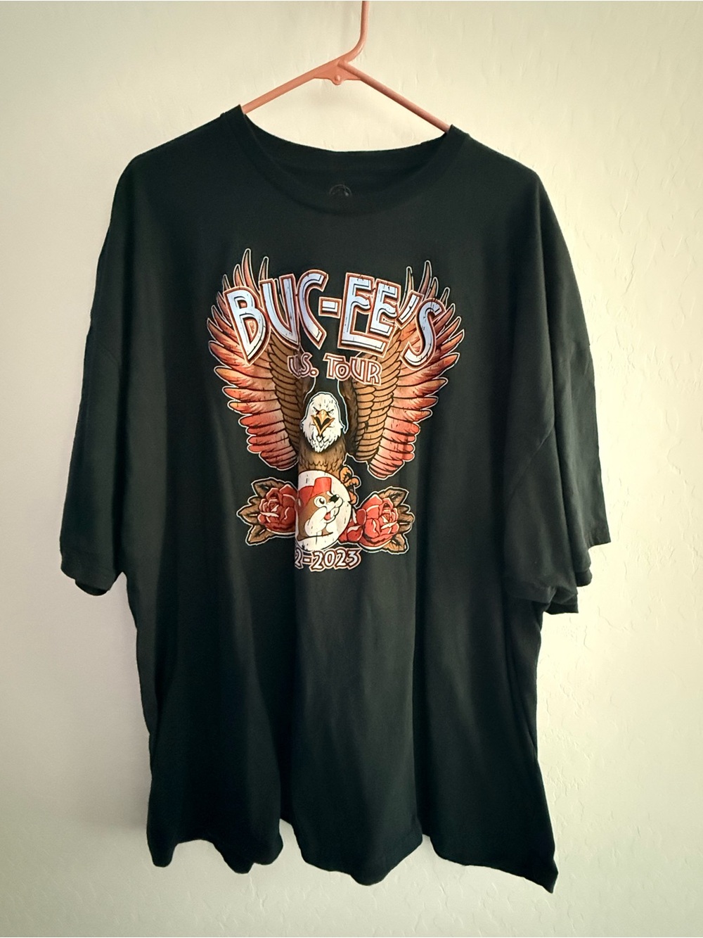 Buc-Ee’s Black Graphic Tee - Eagle Tour Design